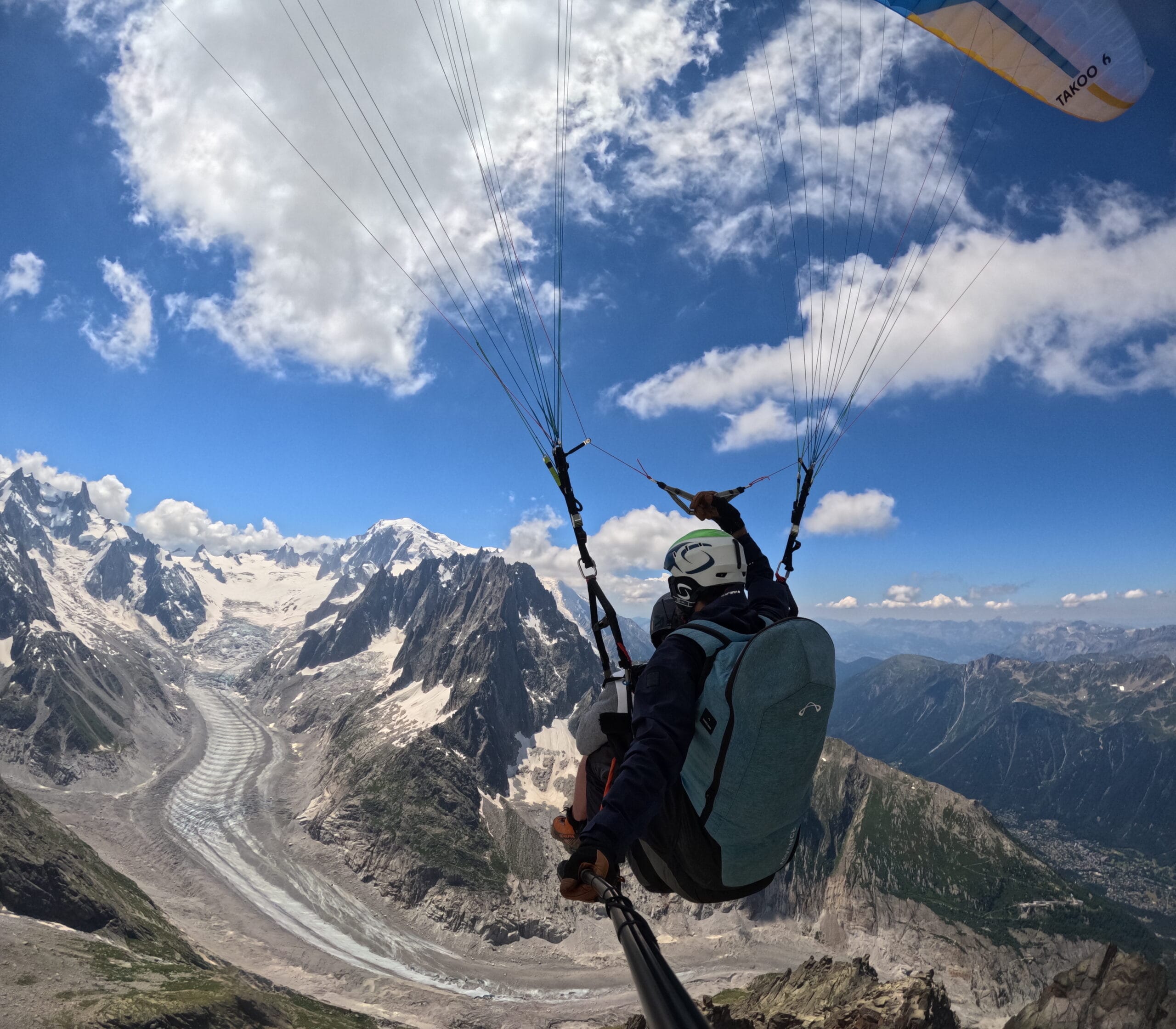 Dcim100goprogpag8287.JPG Tandem paragliding above Chamonix